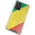 Republic of the Congo Flag Distressed Galaxy A72 5G Clear Case
